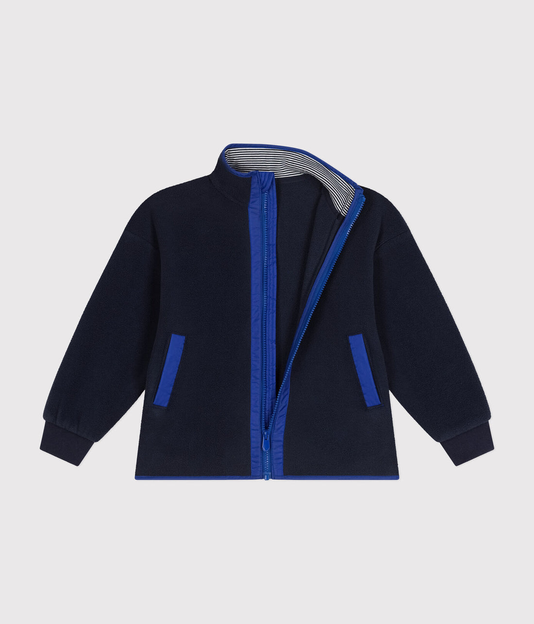 Kinder-Fleecejacke mit Reißverschluss