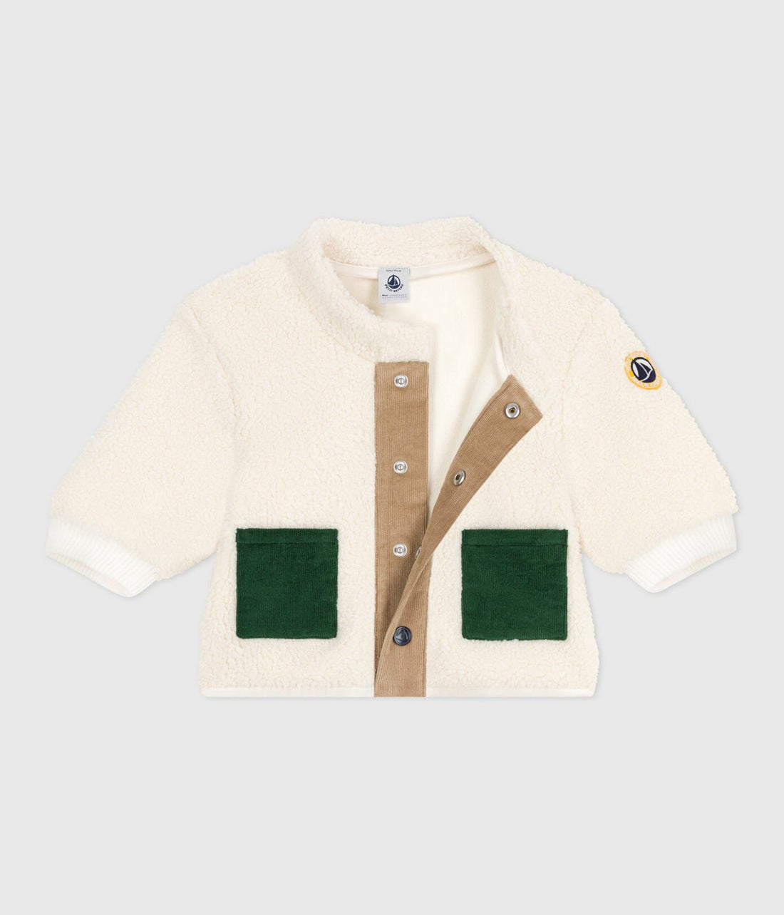 Baby-Mantel aus Sherpa