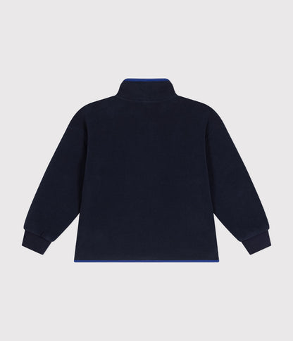 Kinder-Fleecejacke mit Reißverschluss