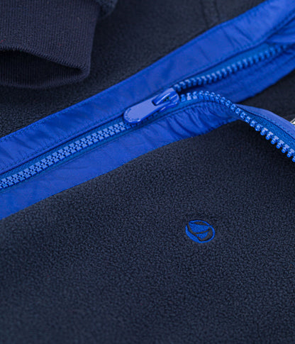Kinder-Fleecejacke mit Reißverschluss