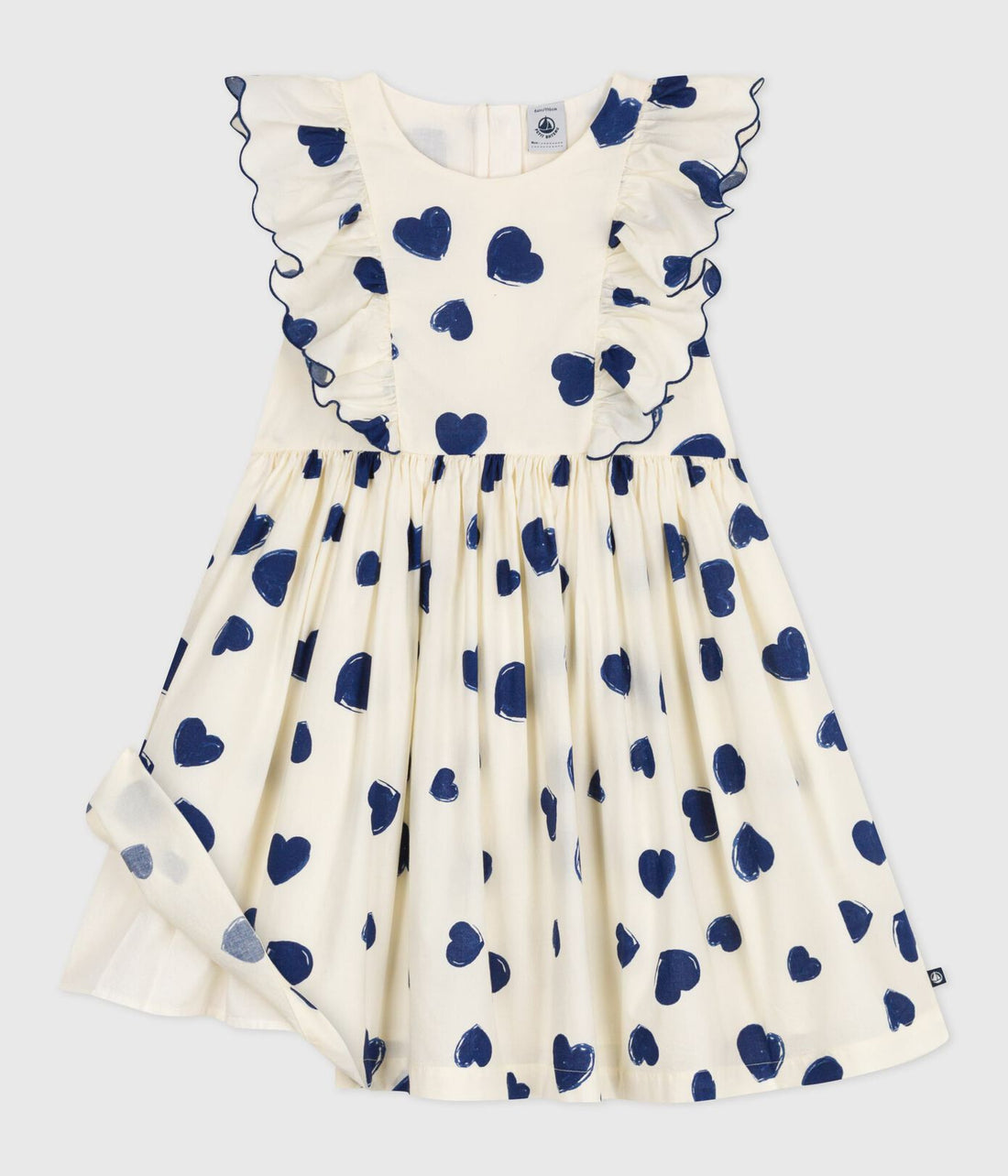 Ärmelloses Kinder-Kleid aus Baumwolle