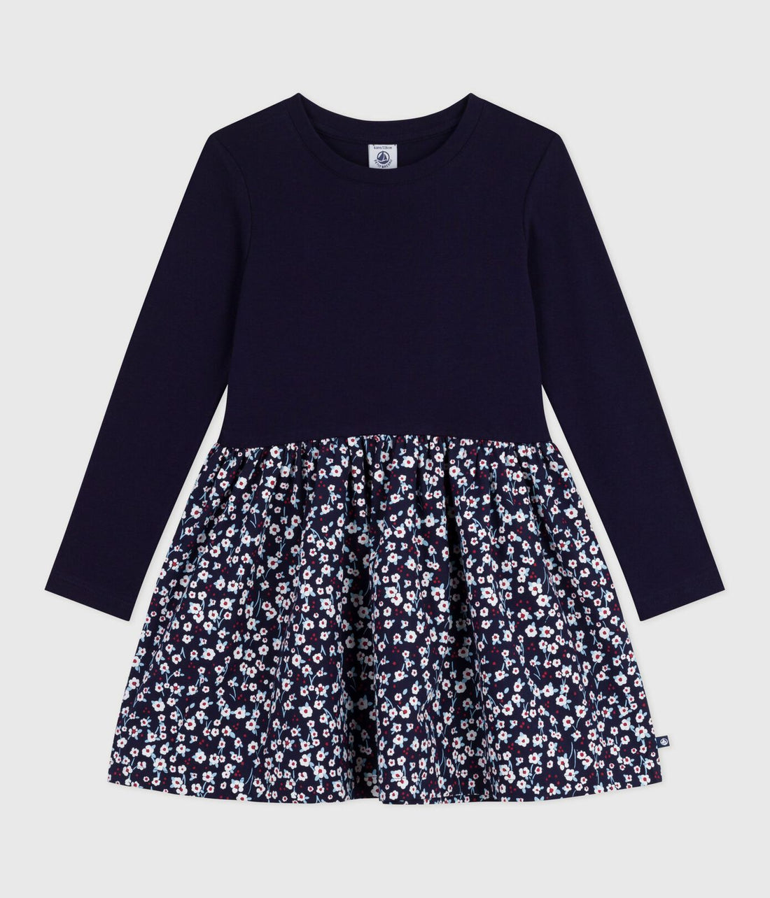 Langärmeliges Kinder-Kleid