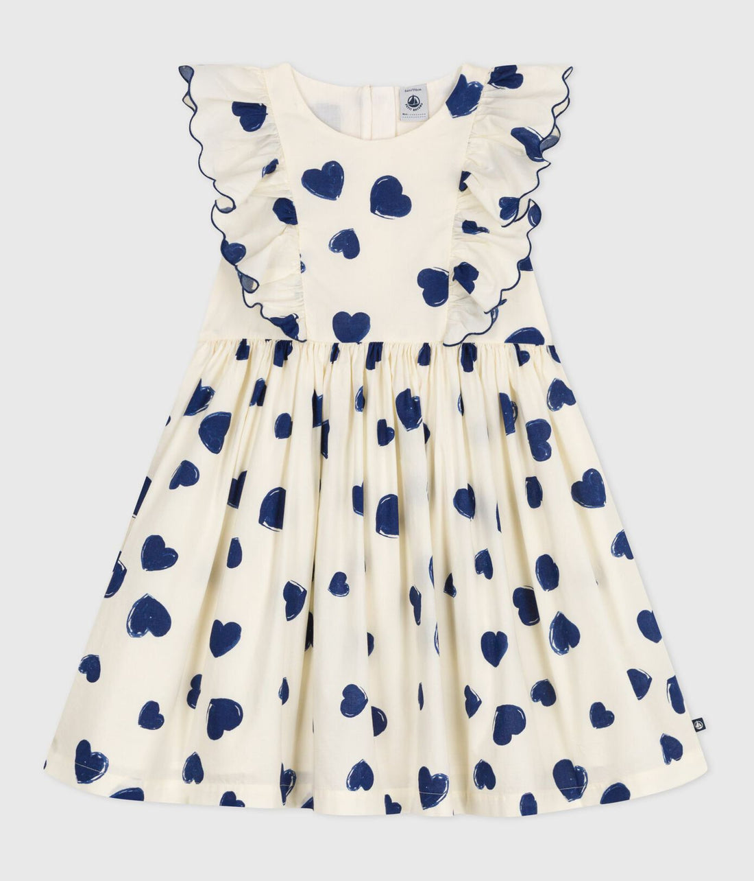 Ärmelloses Kinder-Kleid aus Baumwolle