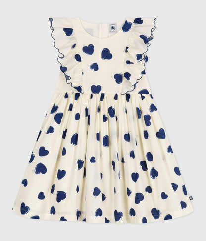 Ärmelloses Kinder-Kleid aus Baumwolle