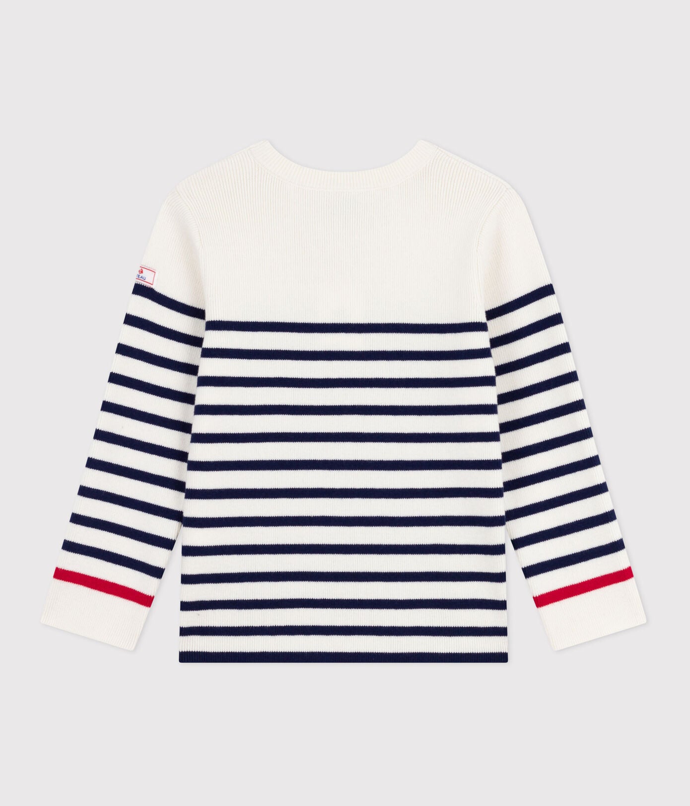 Kinder-Pullover aus Wolle und Baumwolle