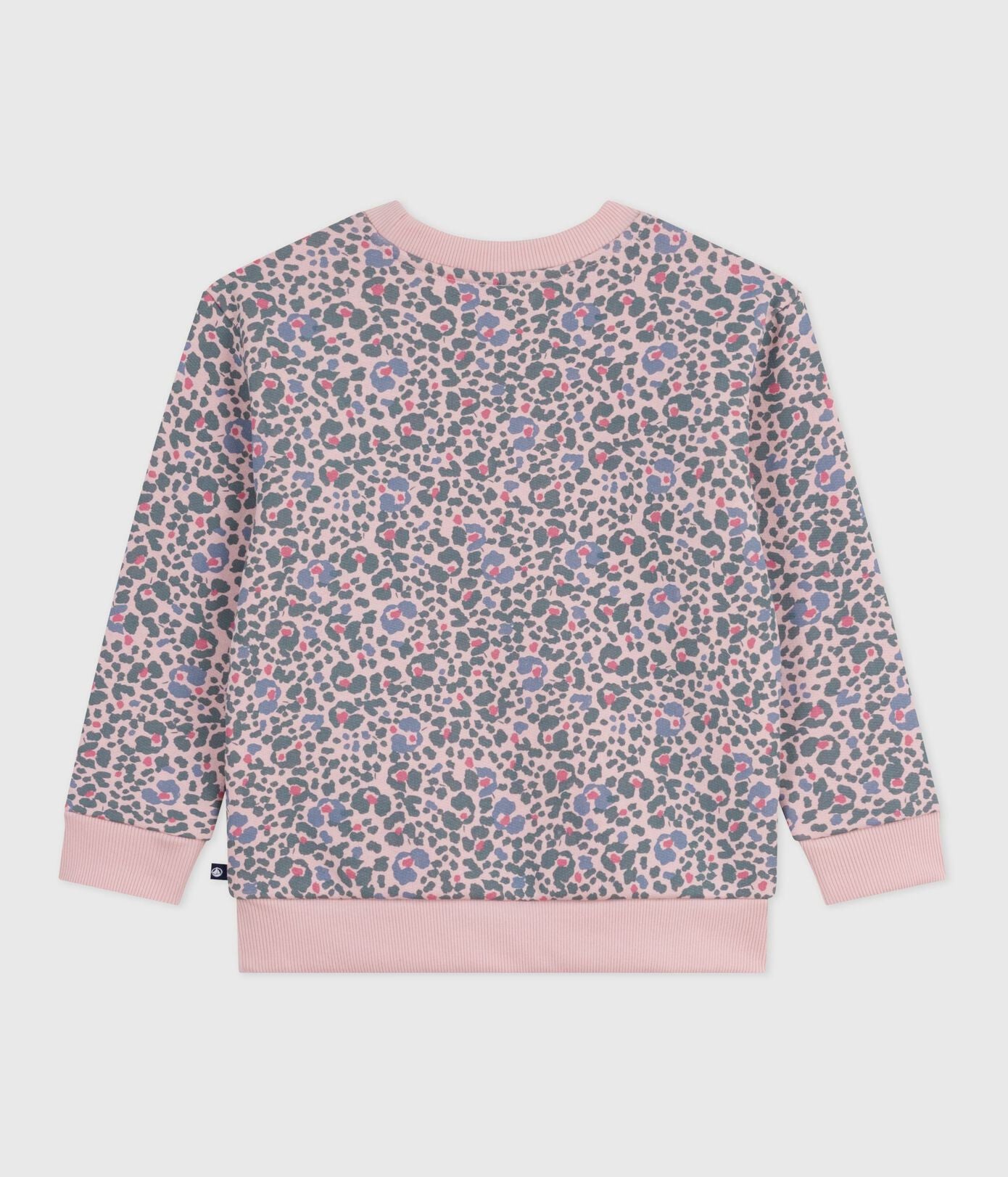Kinder-Sweatshirt aus gemusterter Baumwolle