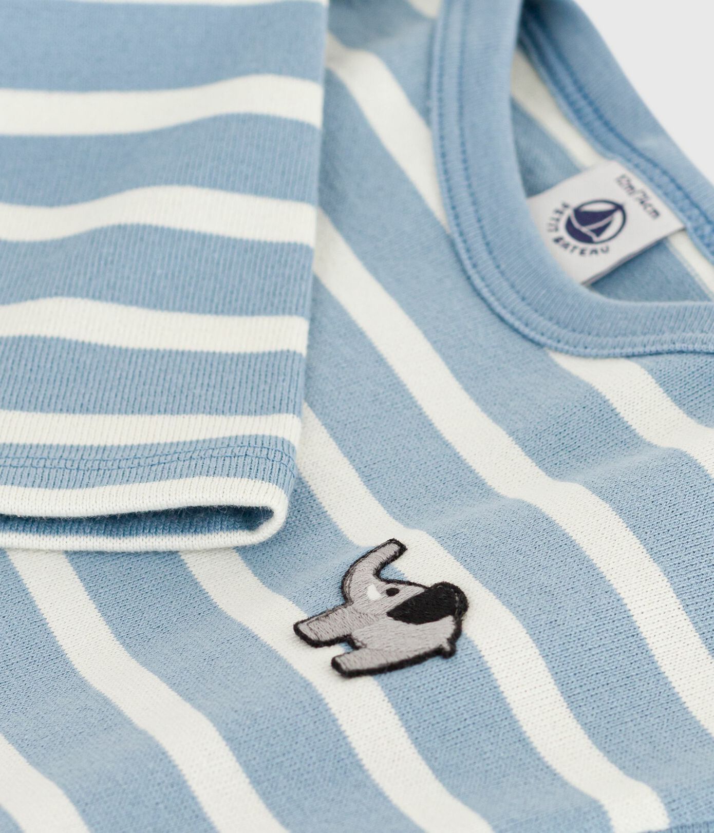 Baby-Streifenshirt aus Baumwolle