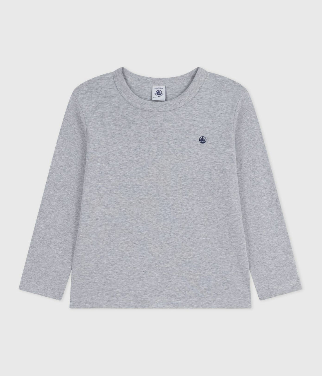 Langärmeliges Kinder-T-Shirt und Baumwolle