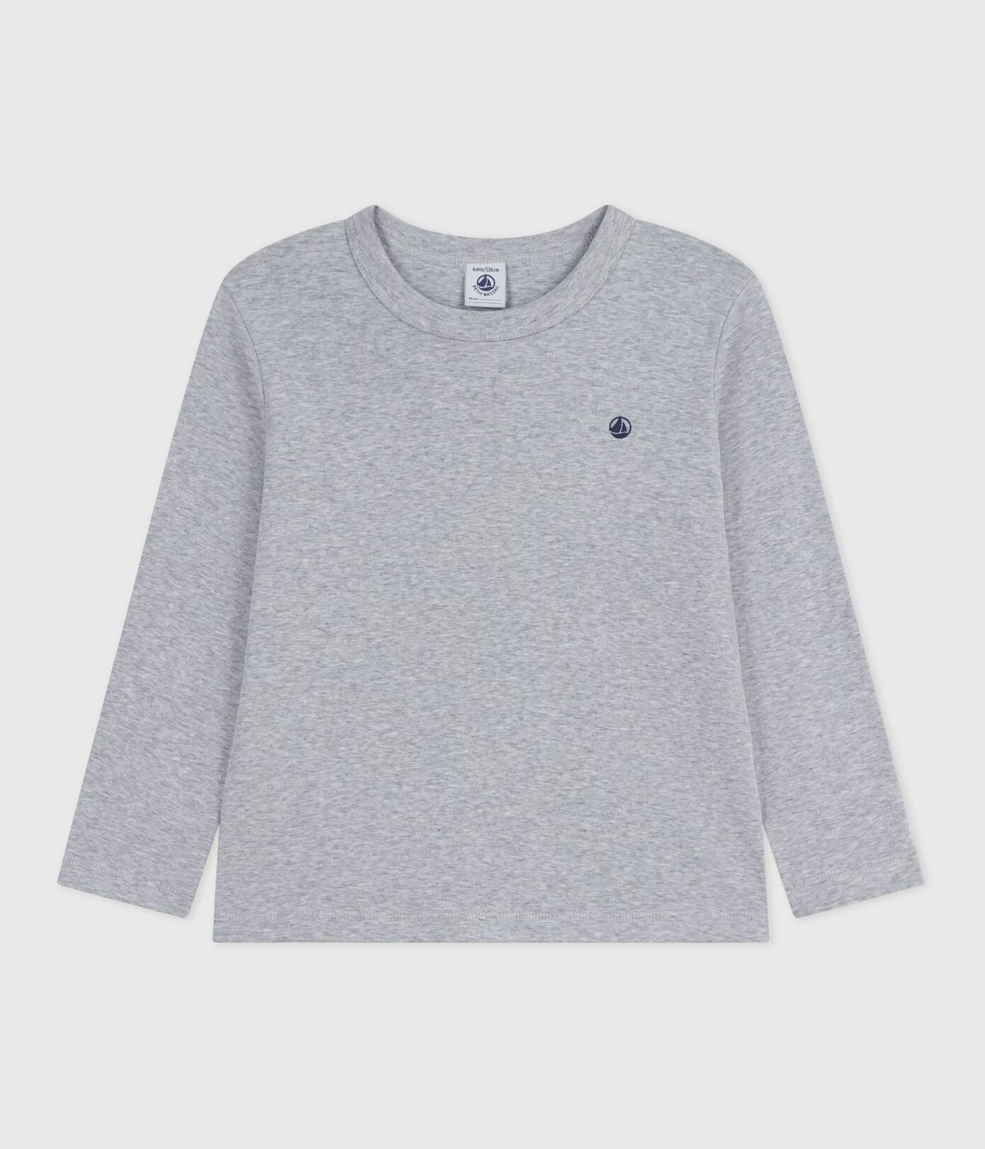 Langärmeliges Kinder-T-Shirt und Baumwolle
