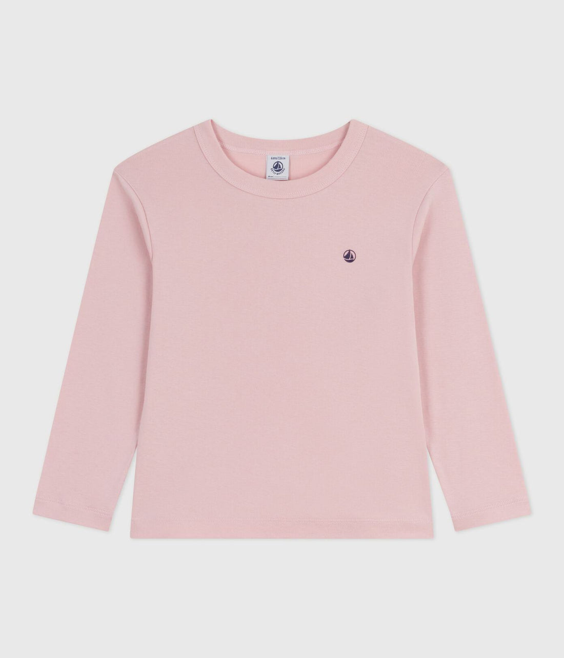 Langärmeliges Kinder-T-Shirt und Baumwolle