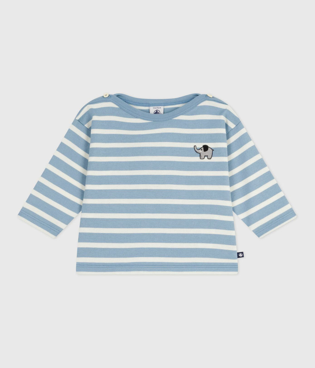 Baby-Streifenshirt aus Baumwolle