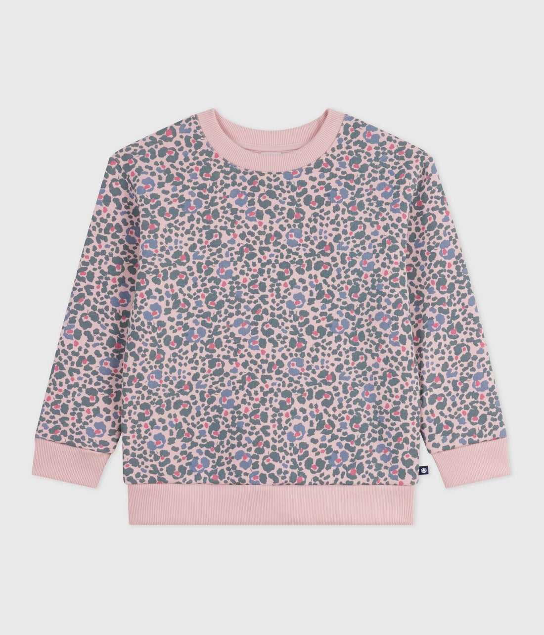 Kinder-Sweatshirt aus gemusterter Baumwolle