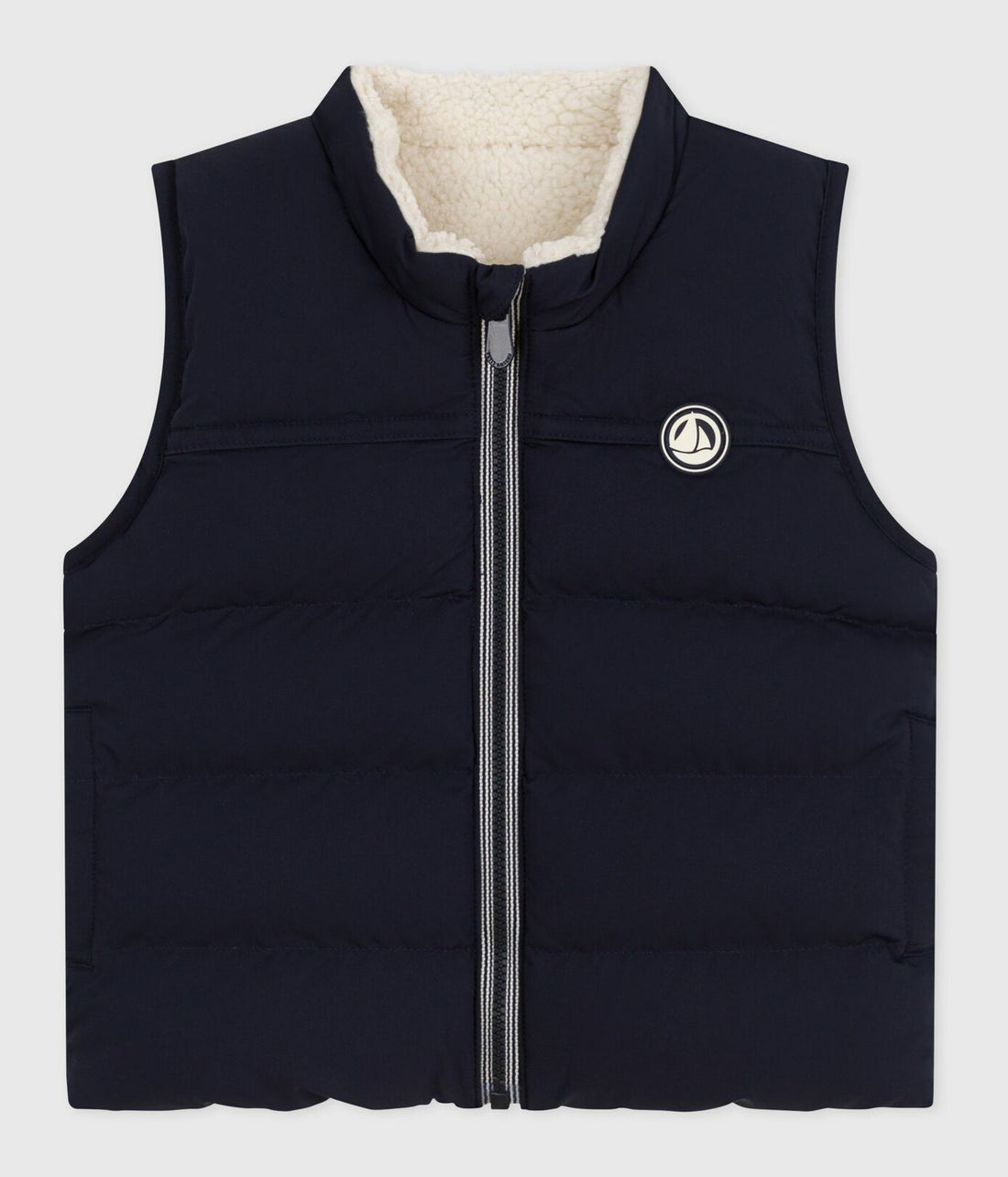 Baby-Weste ärmellos zum Wenden