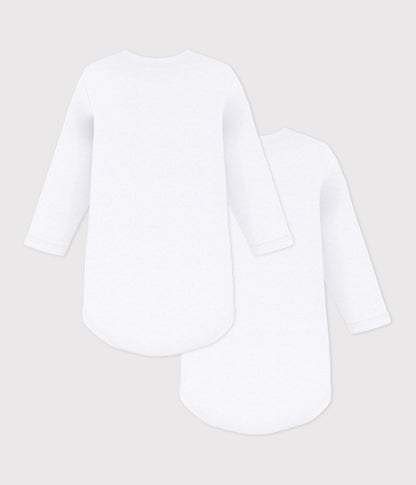 2er Set langärmlige Baby-Bodys