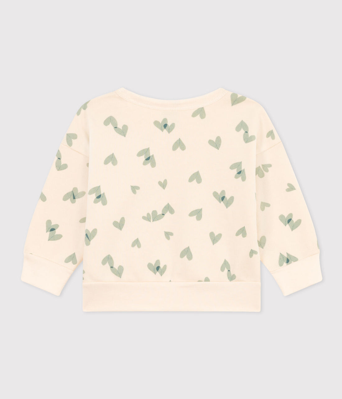 Baby-Sweatshirt aus bedrucktem Molton