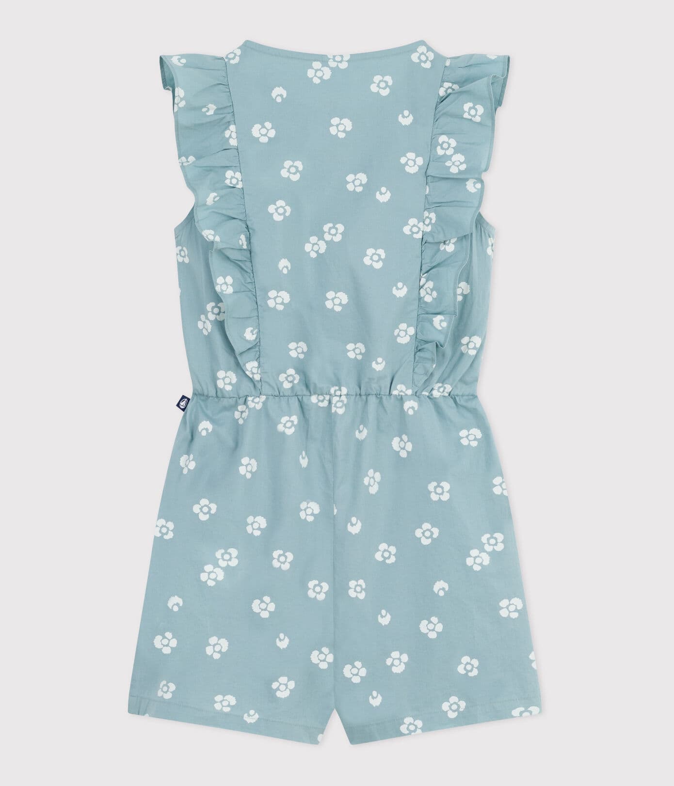 Ärmelloser Kinder-Overall mit Blumenmuster