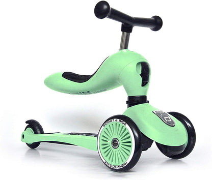Kinder 2 in 1 Kickboard / Roller - Highwaykick 1 Kiwi