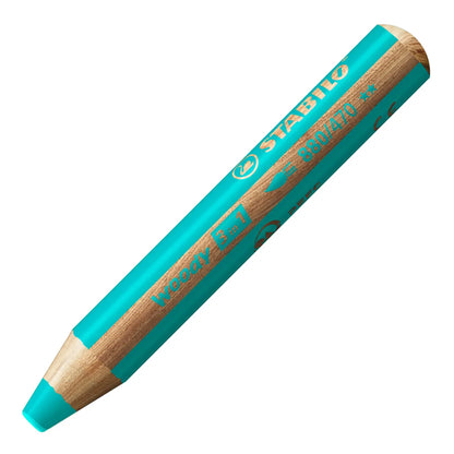 Buntstift woody 3in1 einzeln Türkis