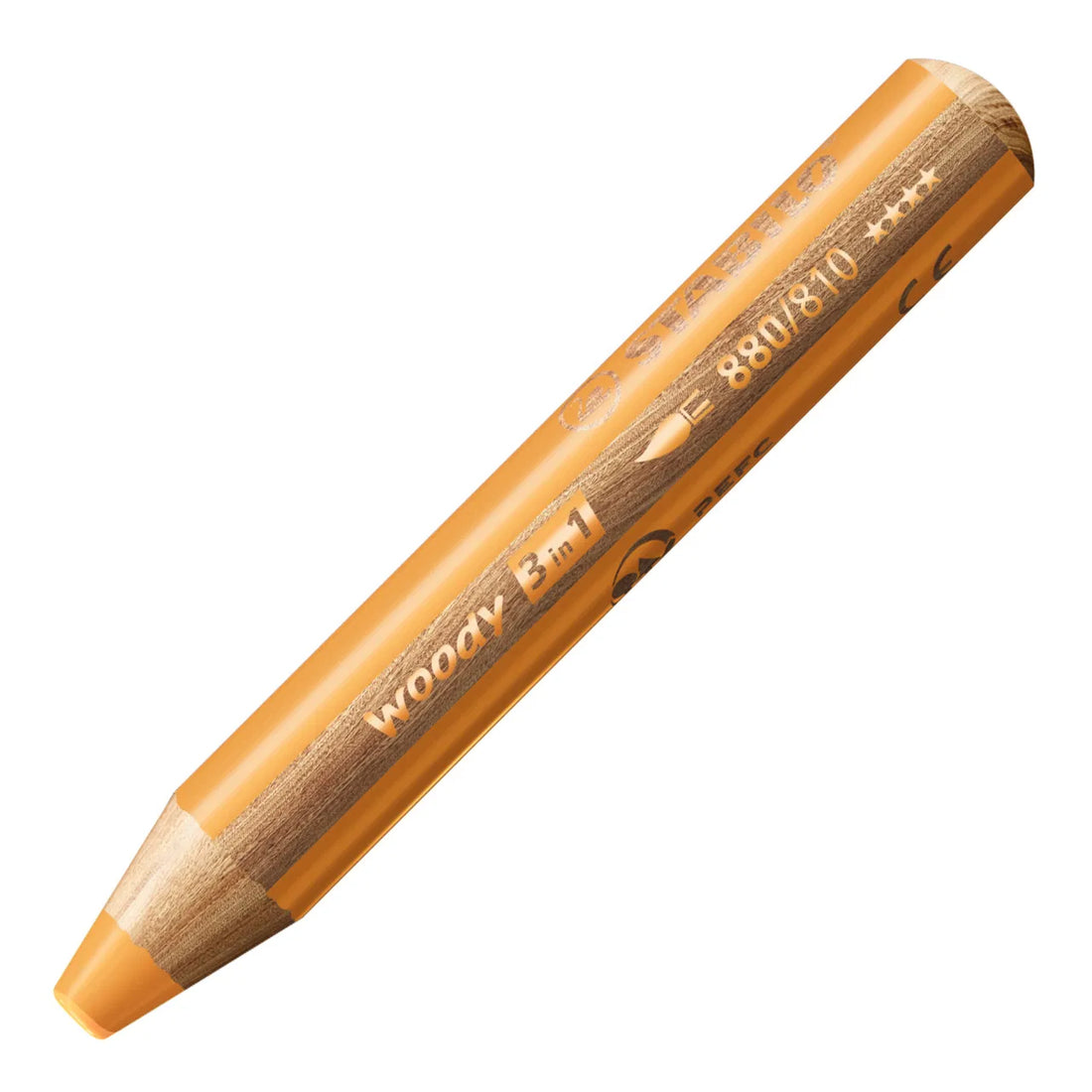 Buntstift woody 3in1 einzeln Gold