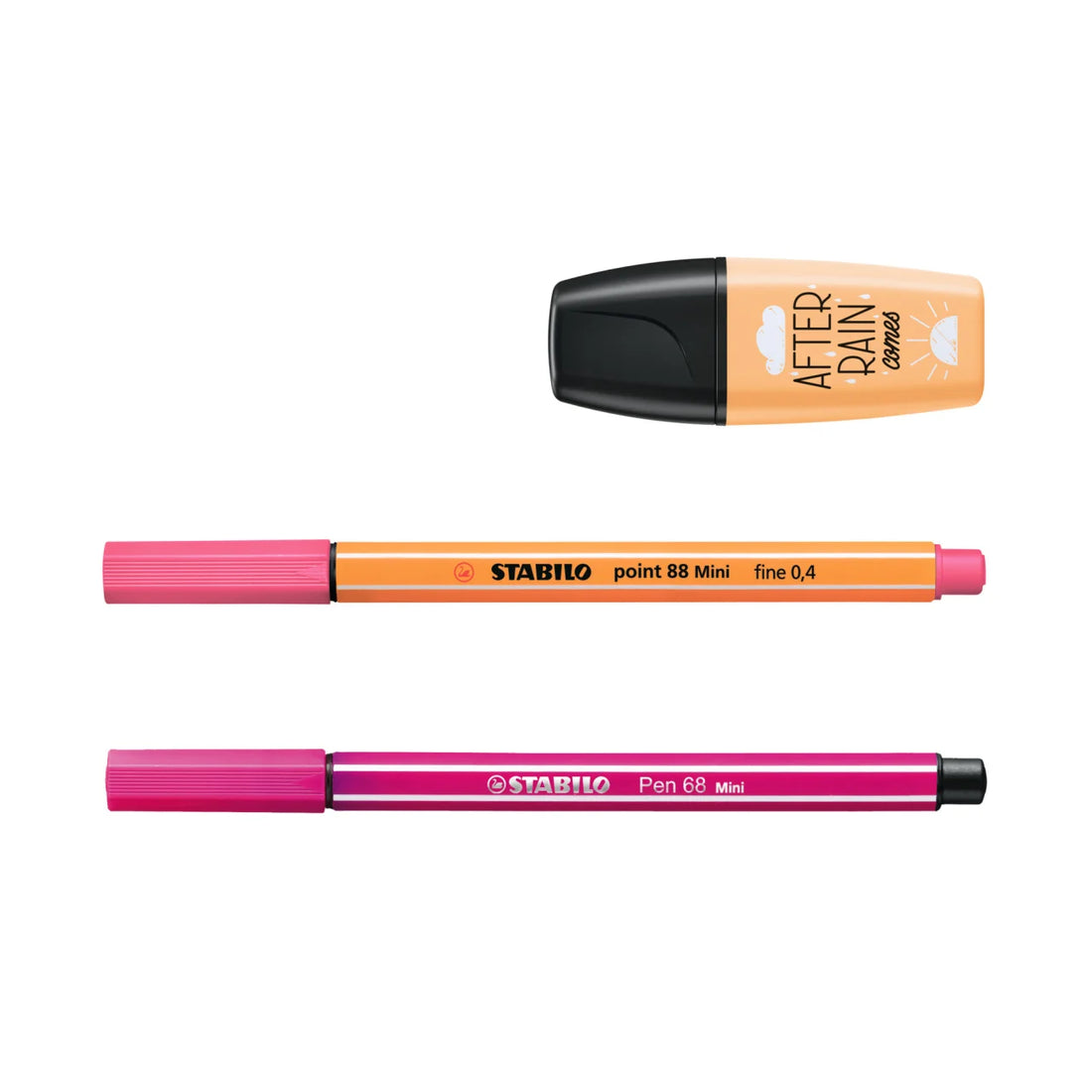 Fineliner, Premium-Filzstifte & Textmarker Pastellove 18er Set