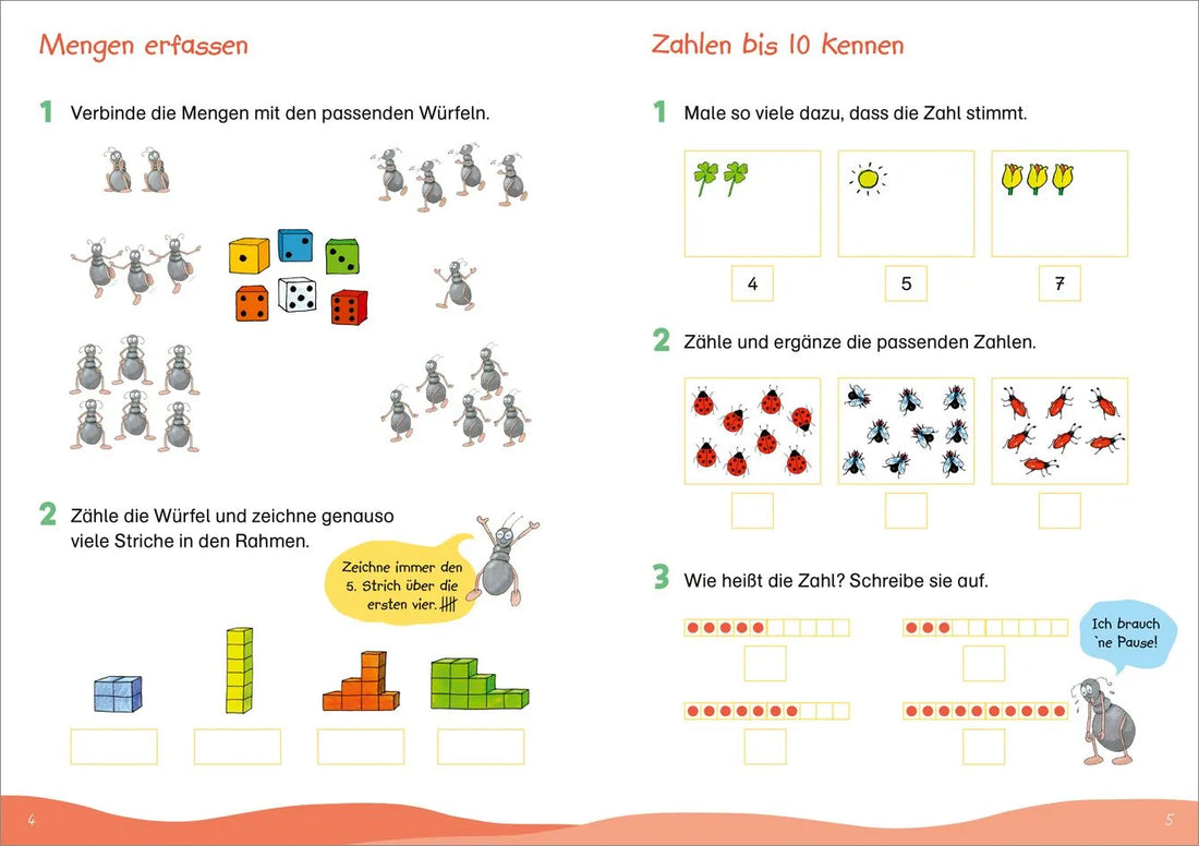 Fit für Mathe 1. Klasse. Mein Übungsheft