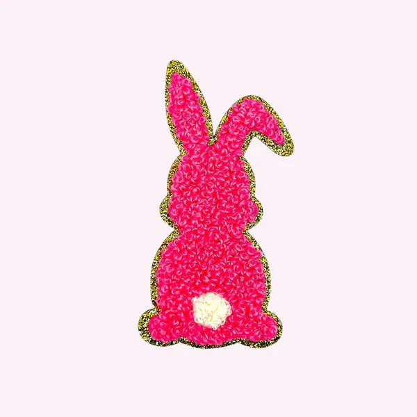Glitzer Sticker Hase