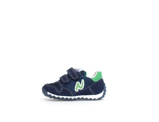 Kinder Sneaker Sammy 2 VL aus Stoff und Veloursleder