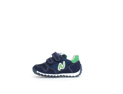 Kinder Sneaker Sammy 2 VL aus Stoff und Veloursleder