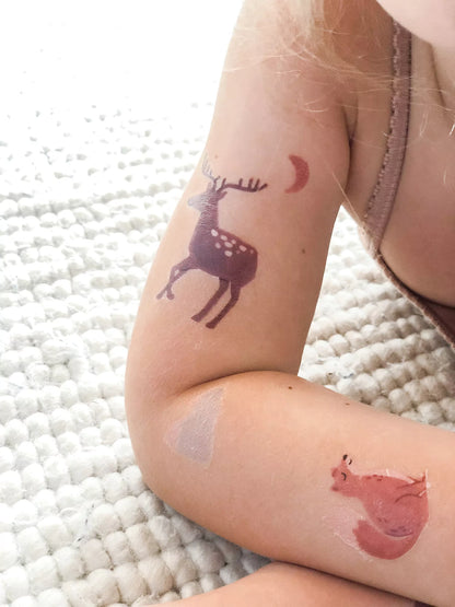 vegane Kindertattoos - Schwarzwald
