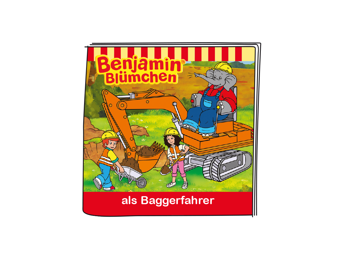Benjamin Blümchen - Benjamin als Baggerfahrer