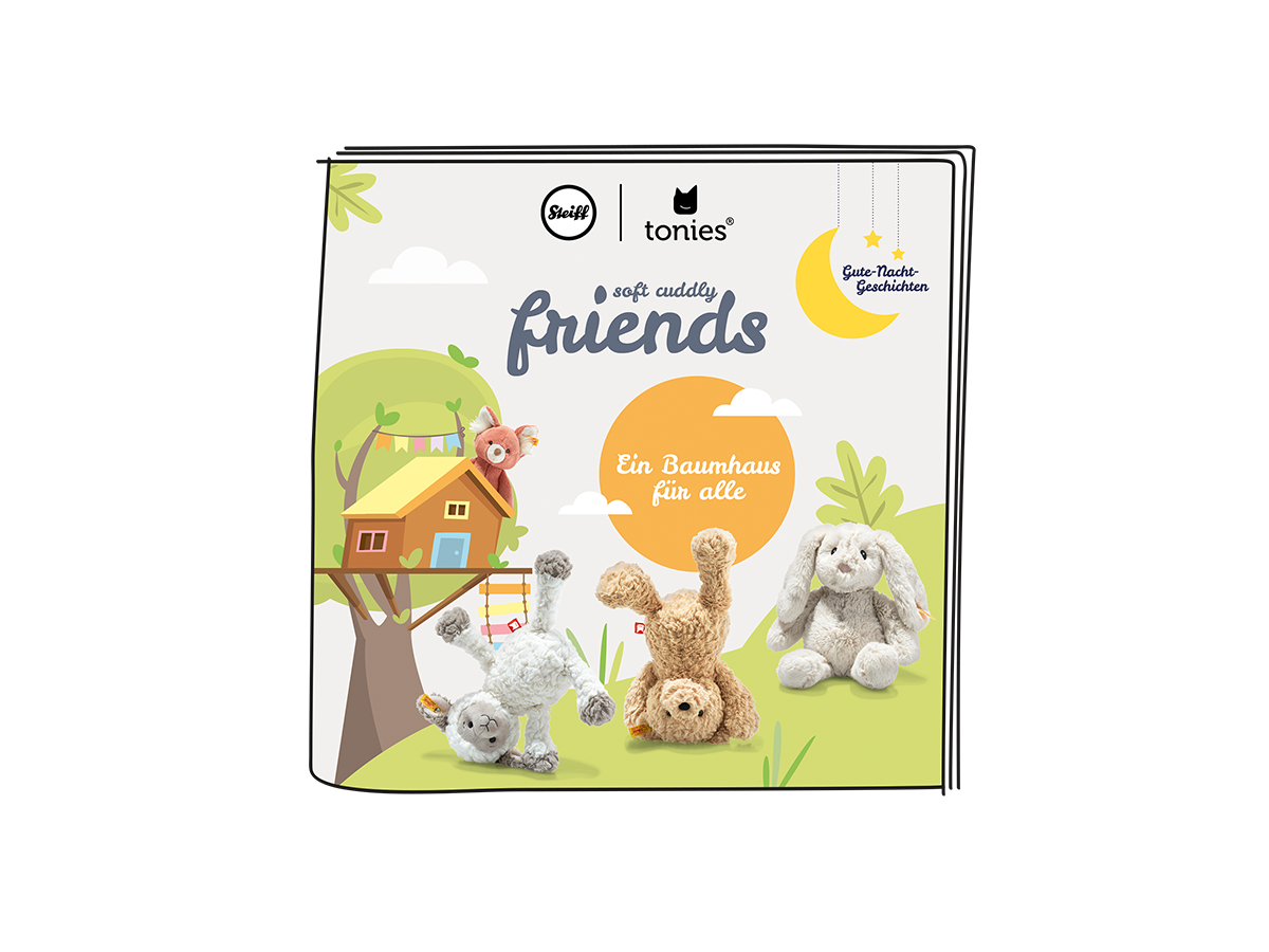 Soft Cuddly Friends mit Hörspiel - Hoppie Hase