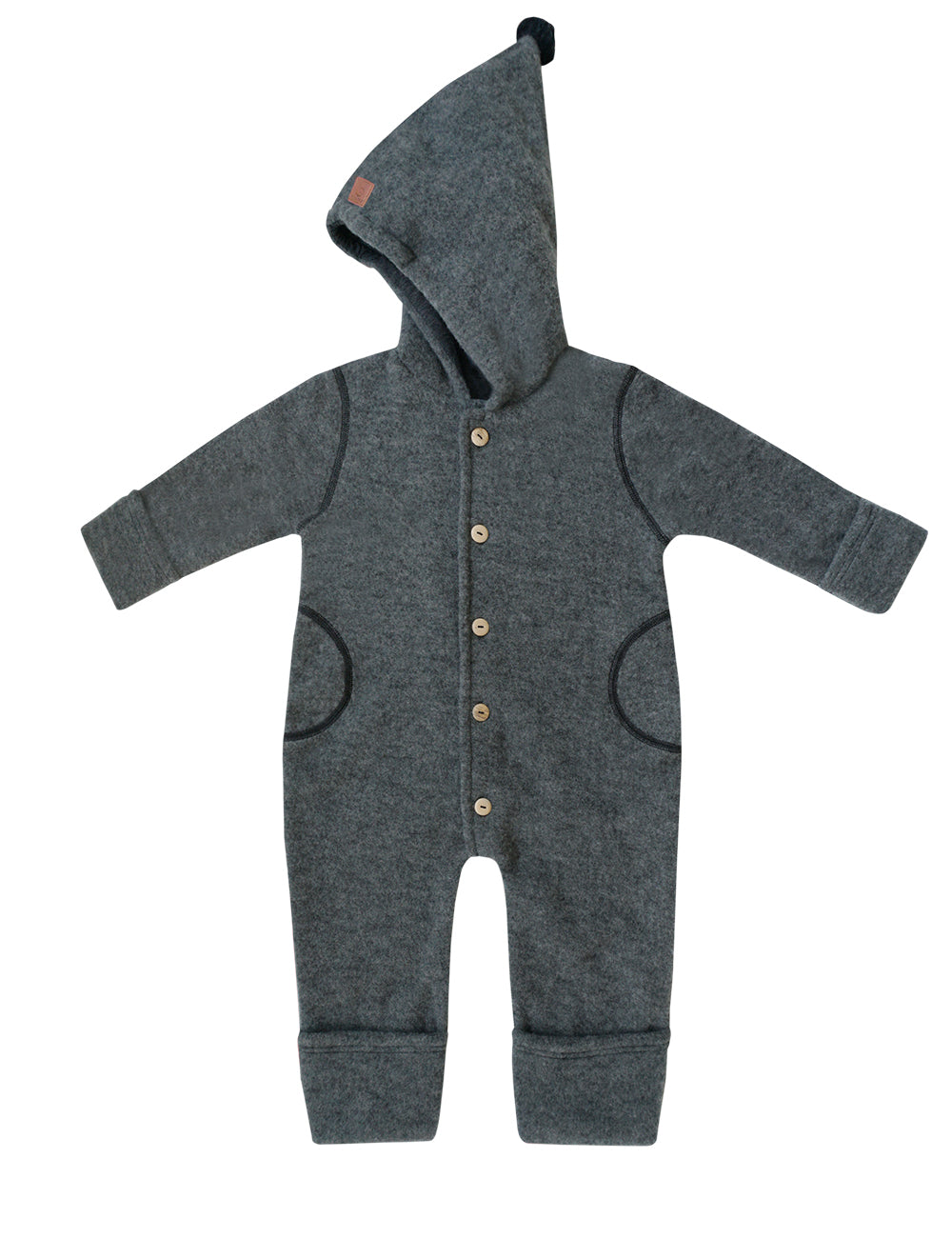 GOTS BABY Overall, Wollfleece