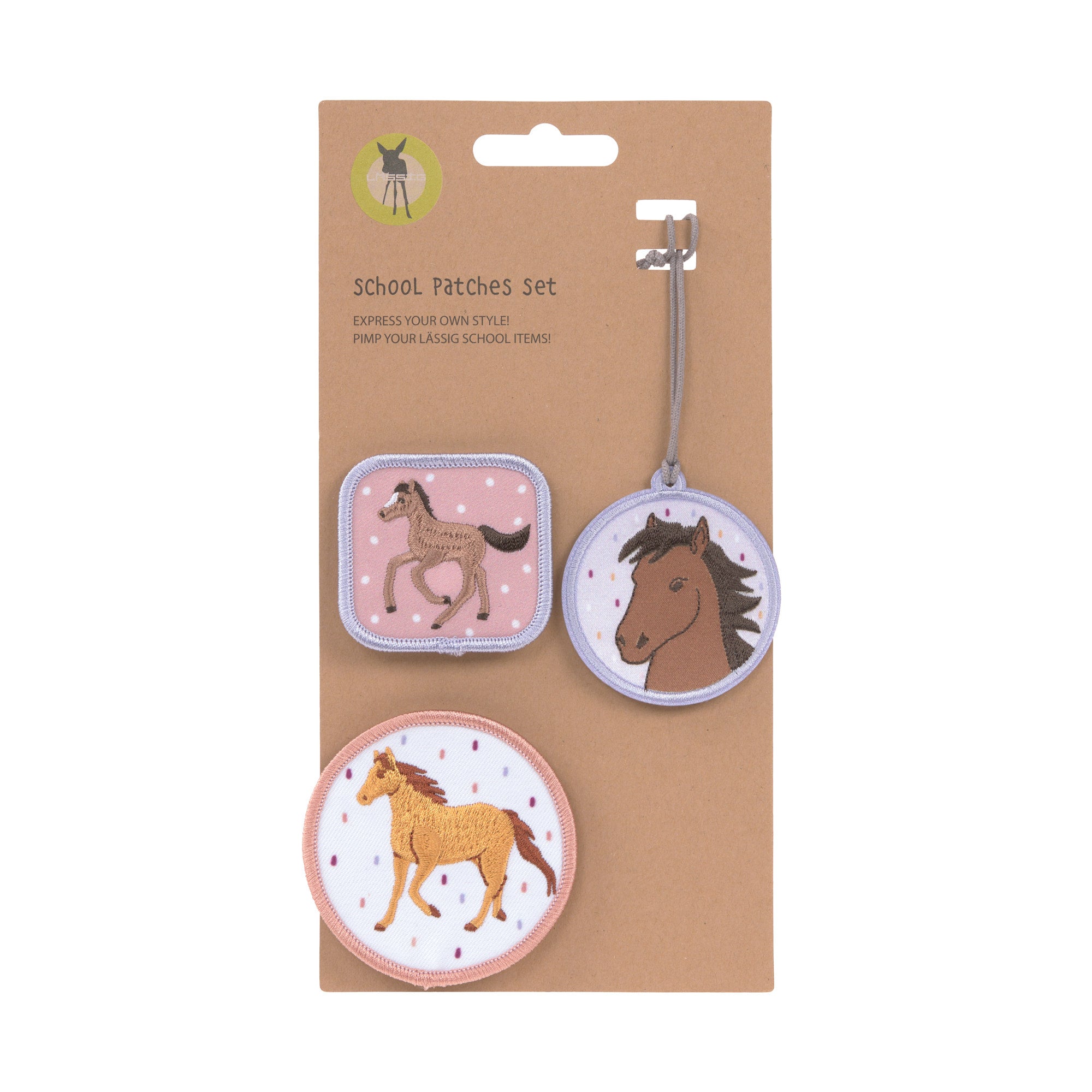 Anhänger &amp; Patches Set