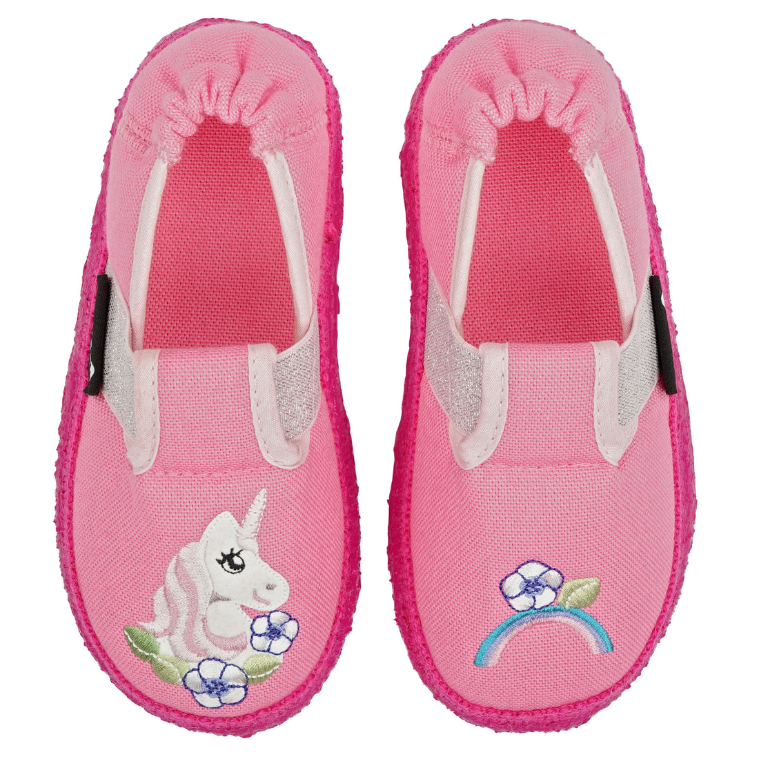 Kinderhausschuhe Einhorn
