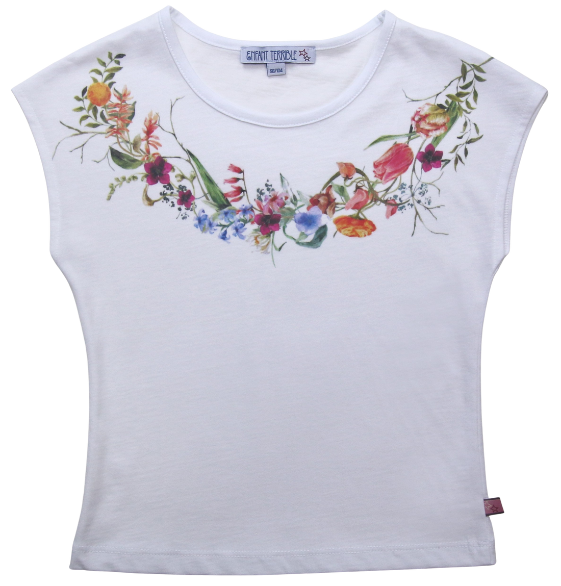T-Shirt mit Blumenprint