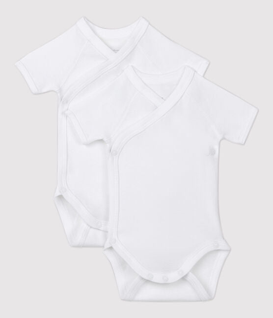 2er-Set kurzärmligen Baby Bodys aus Baumwolle