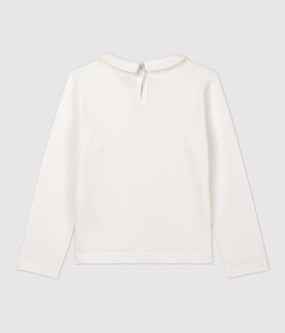 Langärmliges Kinder T-Shirt aus Baumwolle für Mädchen