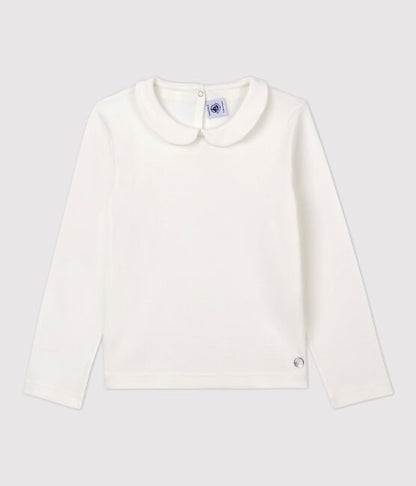 Langärmliges Kinder T-Shirt aus Baumwolle für Mädchen