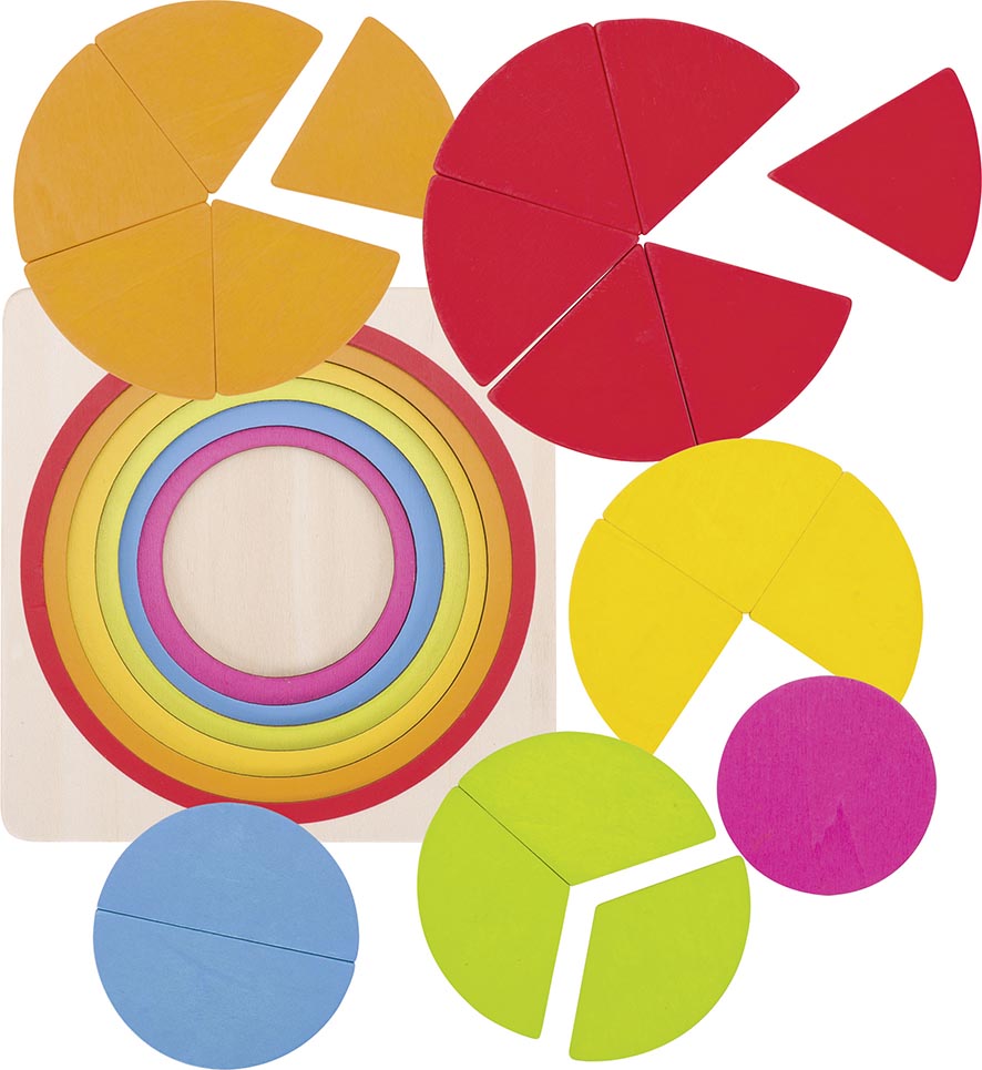 Schichtenpuzzle Kreis