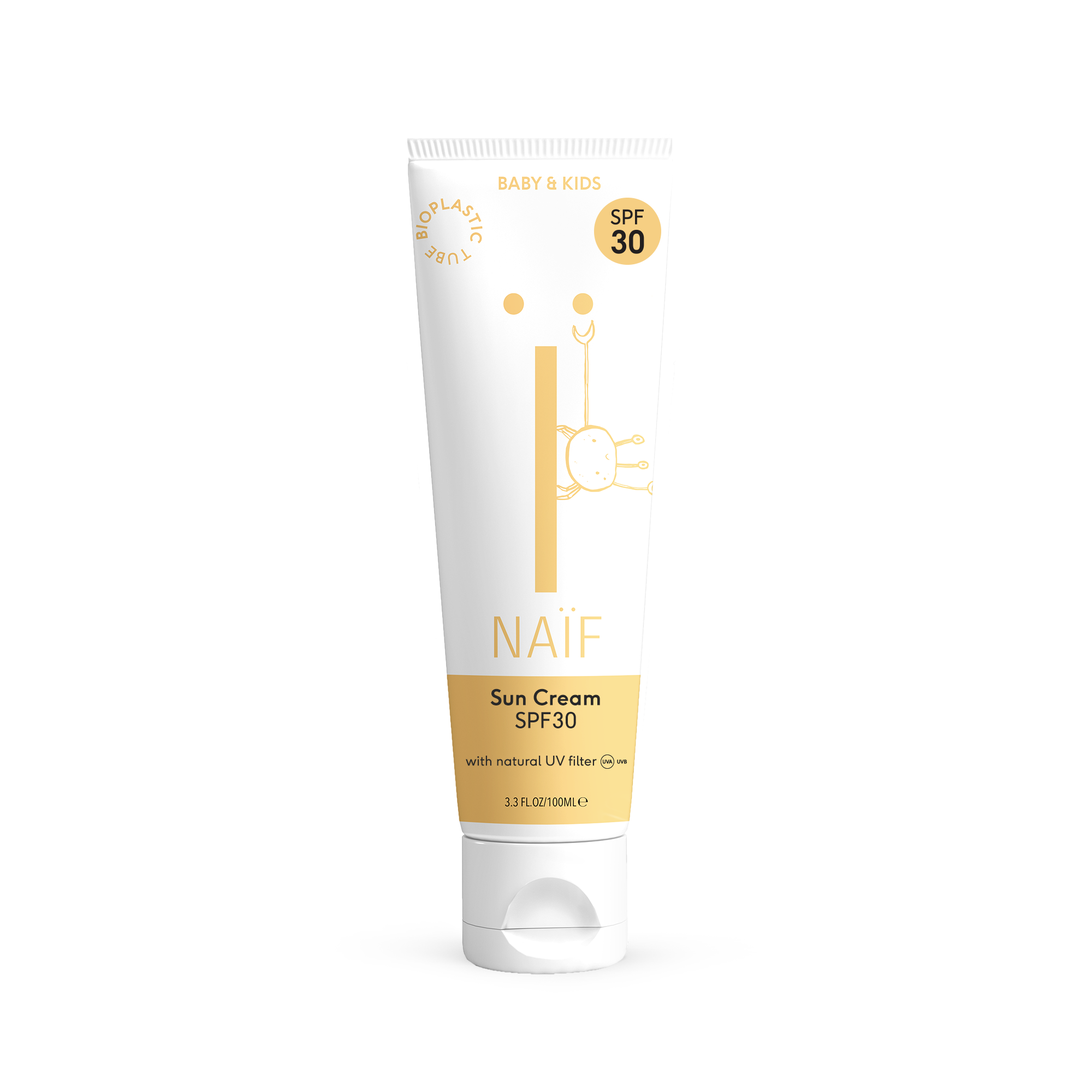 Sonnencreme mit natürlichen UV-Filtern - Sunscreen Baby &amp; Kids LSF 30