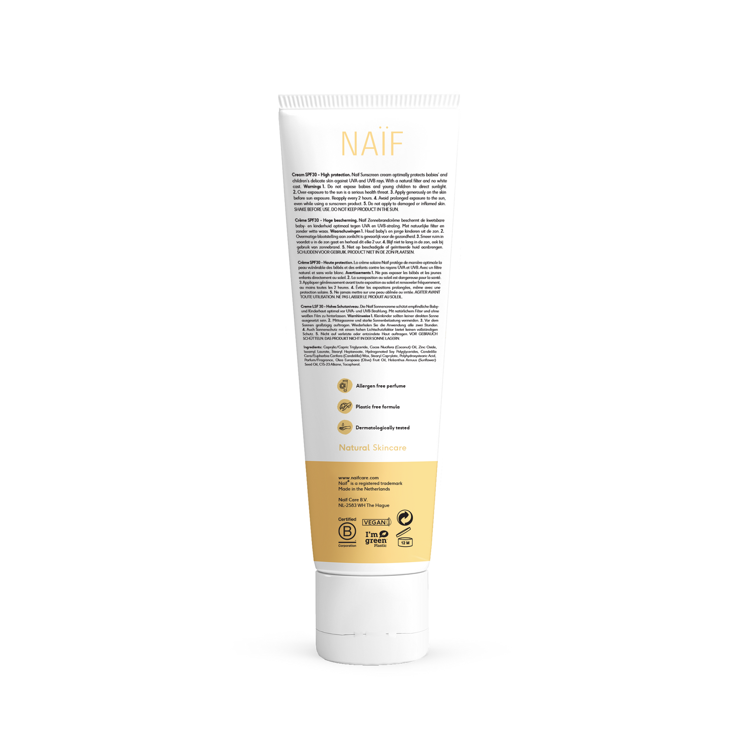 Sonnencreme mit natürlichen UV-Filtern - Sunscreen Baby &amp; Kids LSF 30