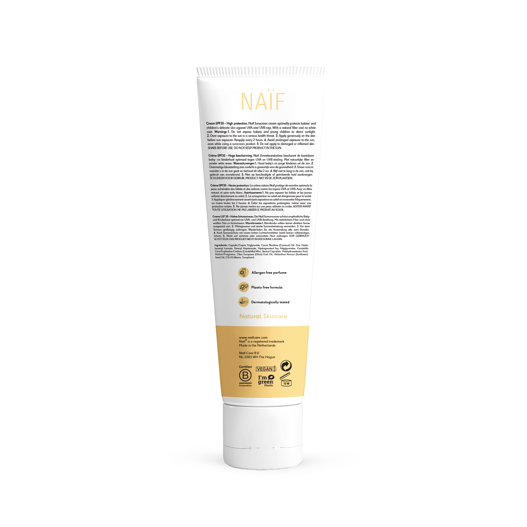 Sonnencreme mit natürlichen UV-Filtern - Sunscreen Baby &amp; Kids LSF 30