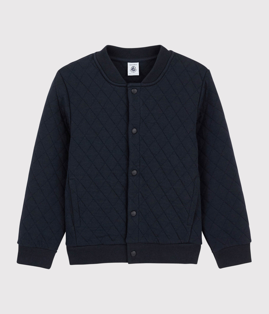 Kinder Cardigan aus gesteppten Doppeljersey