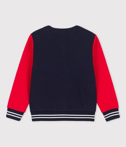 Cardigan im Teddy-Style aus Molton für Mädchen und Jungen
