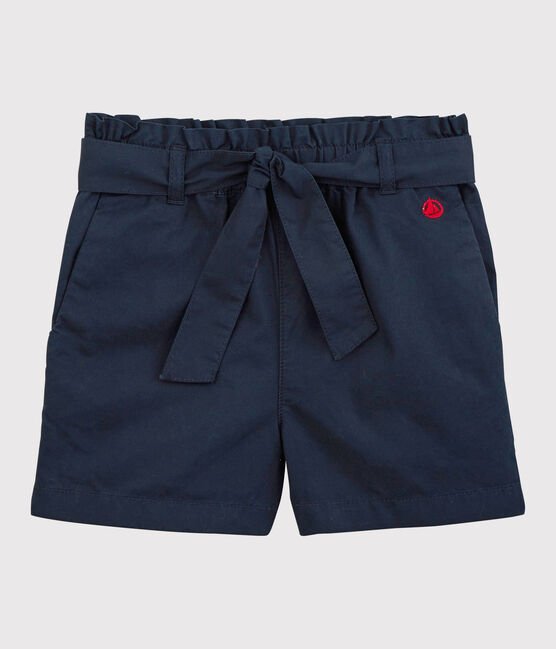 Shorts zum Binden aus Baumwollserge