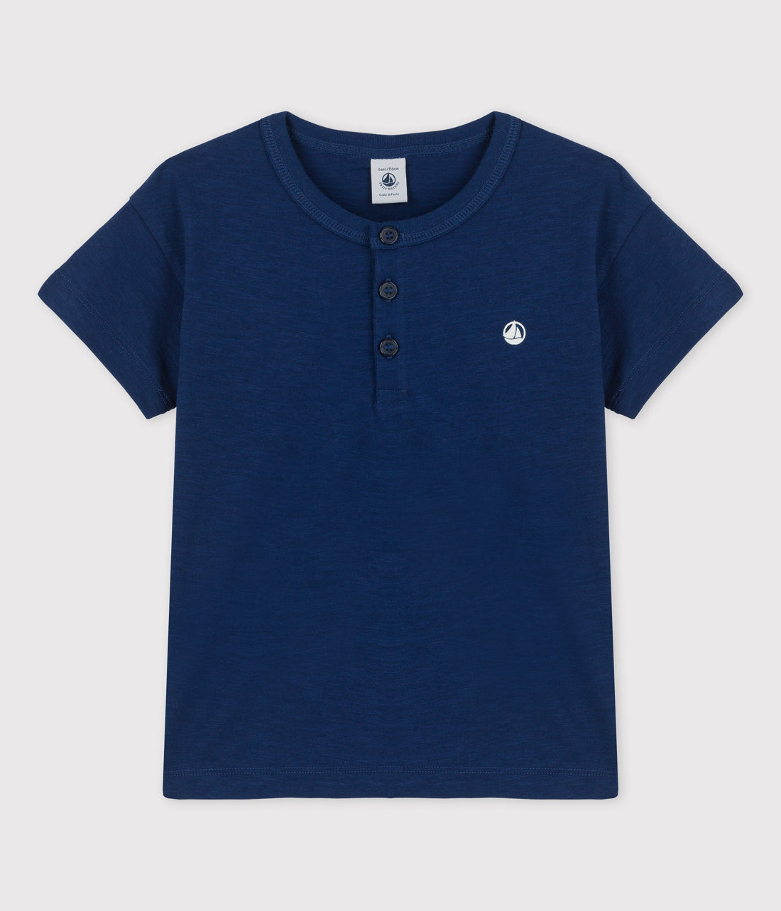 Kurzärmliges Kinder T-Shirt einfarbig