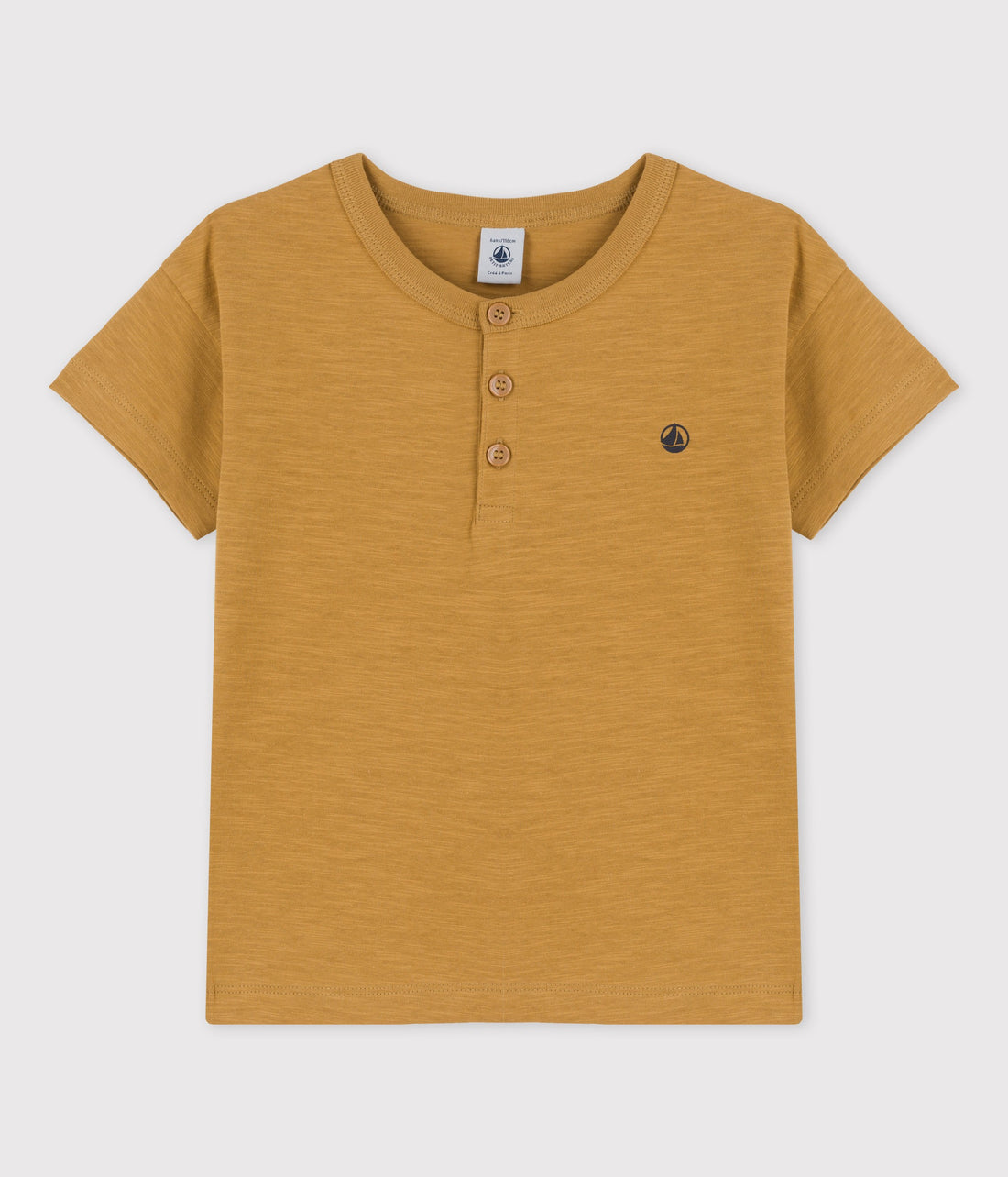 Kurzärmliges Kinder T-Shirt einfarbig