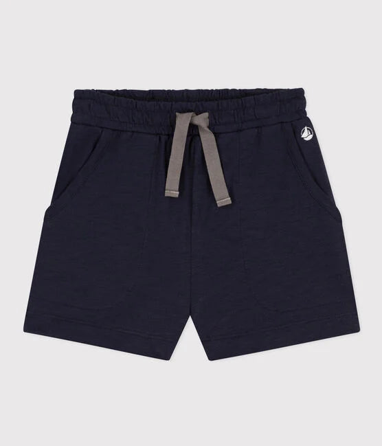 Kinder-Shorts aus geflammtem Jersey