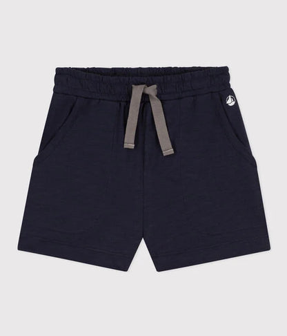 Kinder-Shorts aus geflammtem Jersey