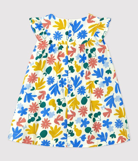 Kurzärmliges farbenfrohes Baby Kleid